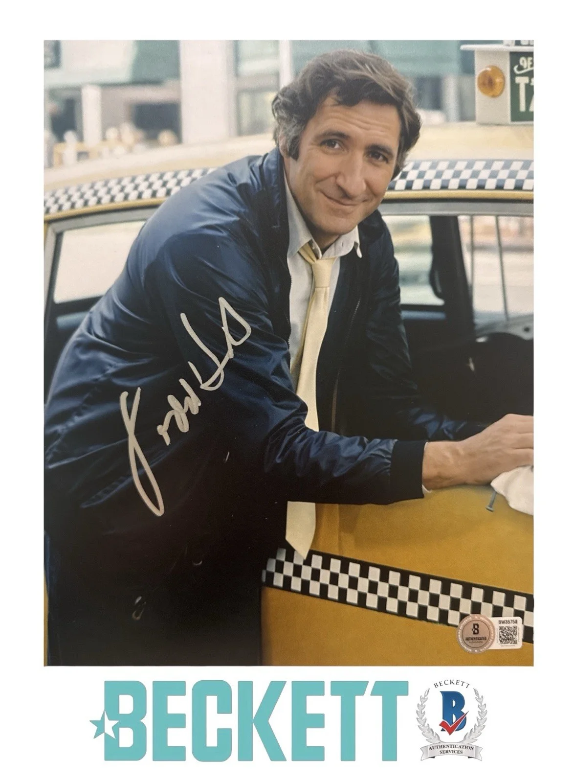 Judd Hirsch — Judd Hirsch Autograph Signed 8x10 Taxi Alex Reiger Photo Beckett COA