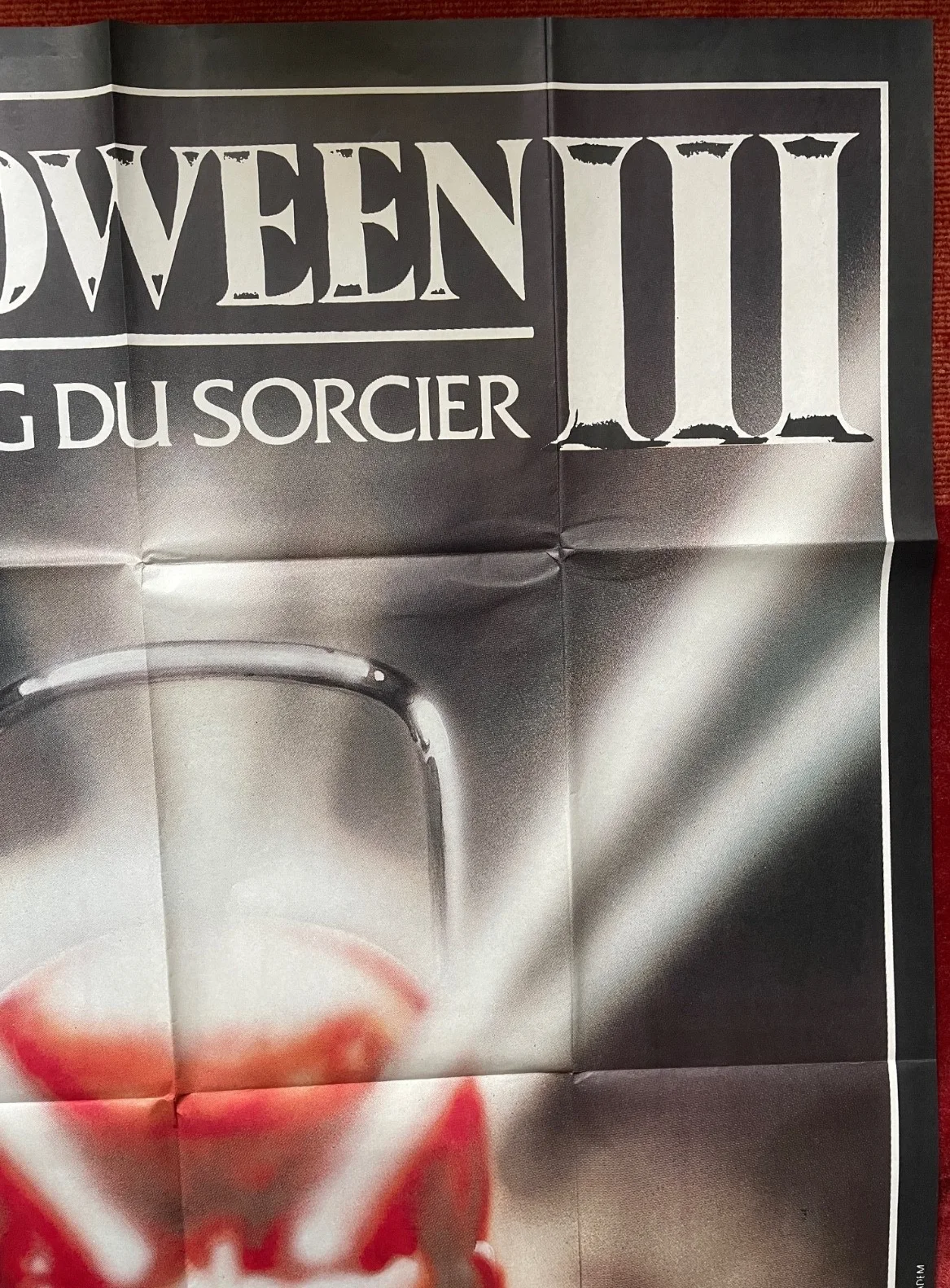 HALLOWEEN III: THE SEASON OF THE WITCH (1982) Original French Movie Poster, изображение 3