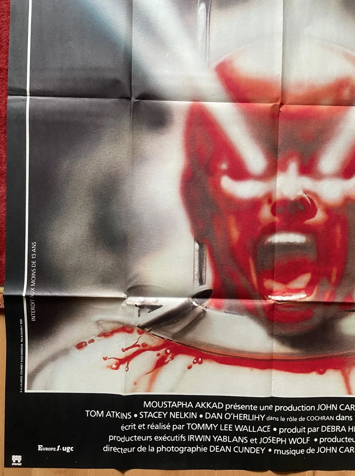HALLOWEEN III: THE SEASON OF THE WITCH (1982) Original French Movie Poster, изображение 4