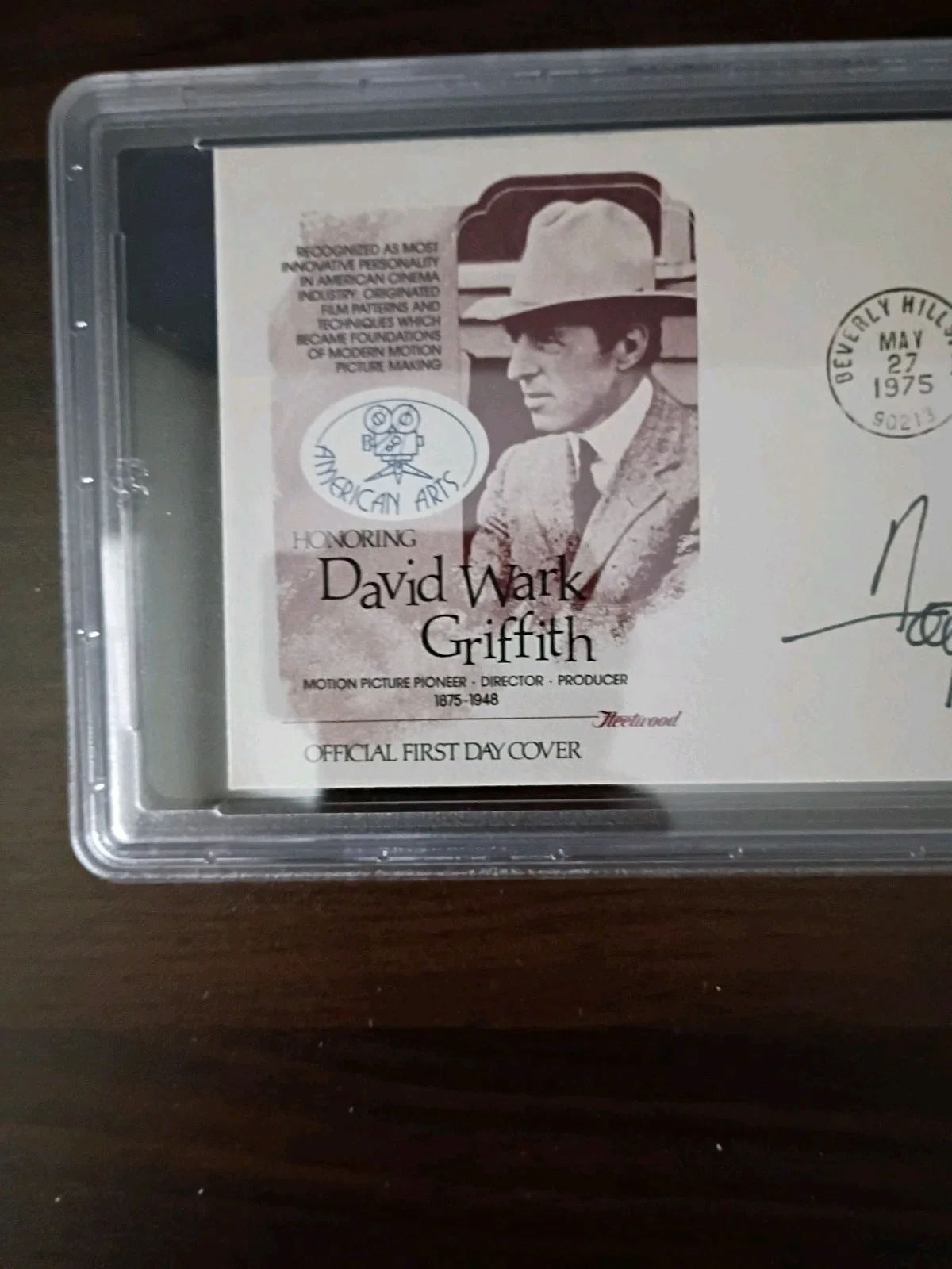 Fay Wray — FAY WRAY Autographed Signed FDC..KING KONG Star..(d.2004) PSA/DNA Slabbed, image 2