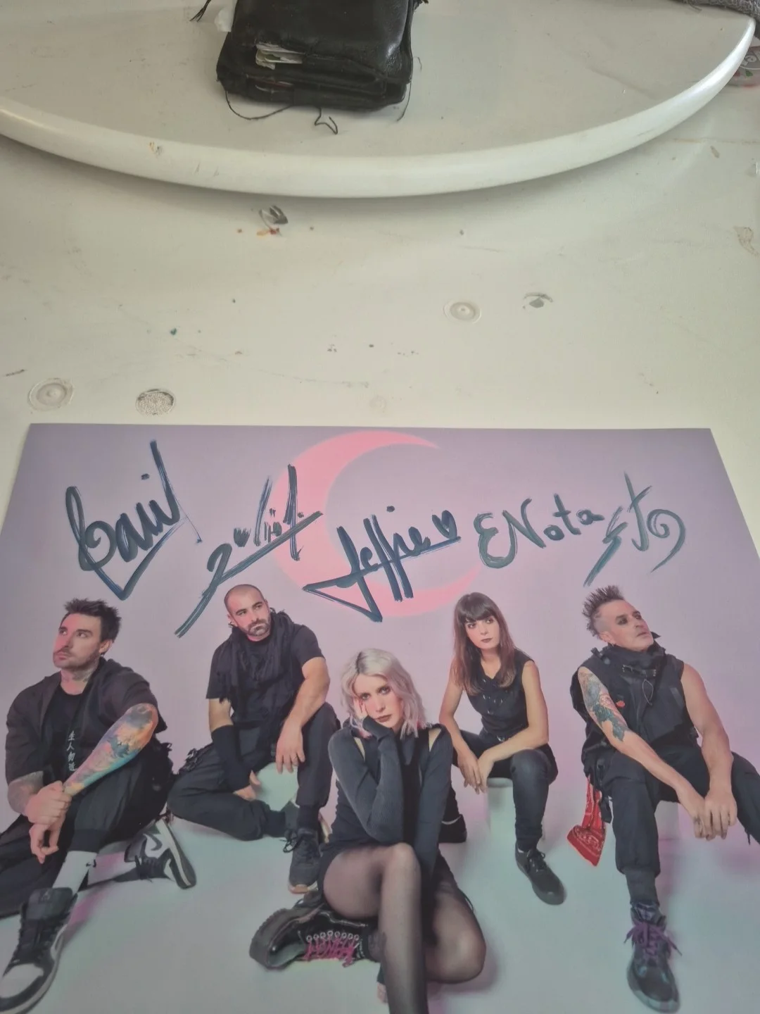 Ankor Rock Metal Band Musicians Signed 8x10 Photo, image 2