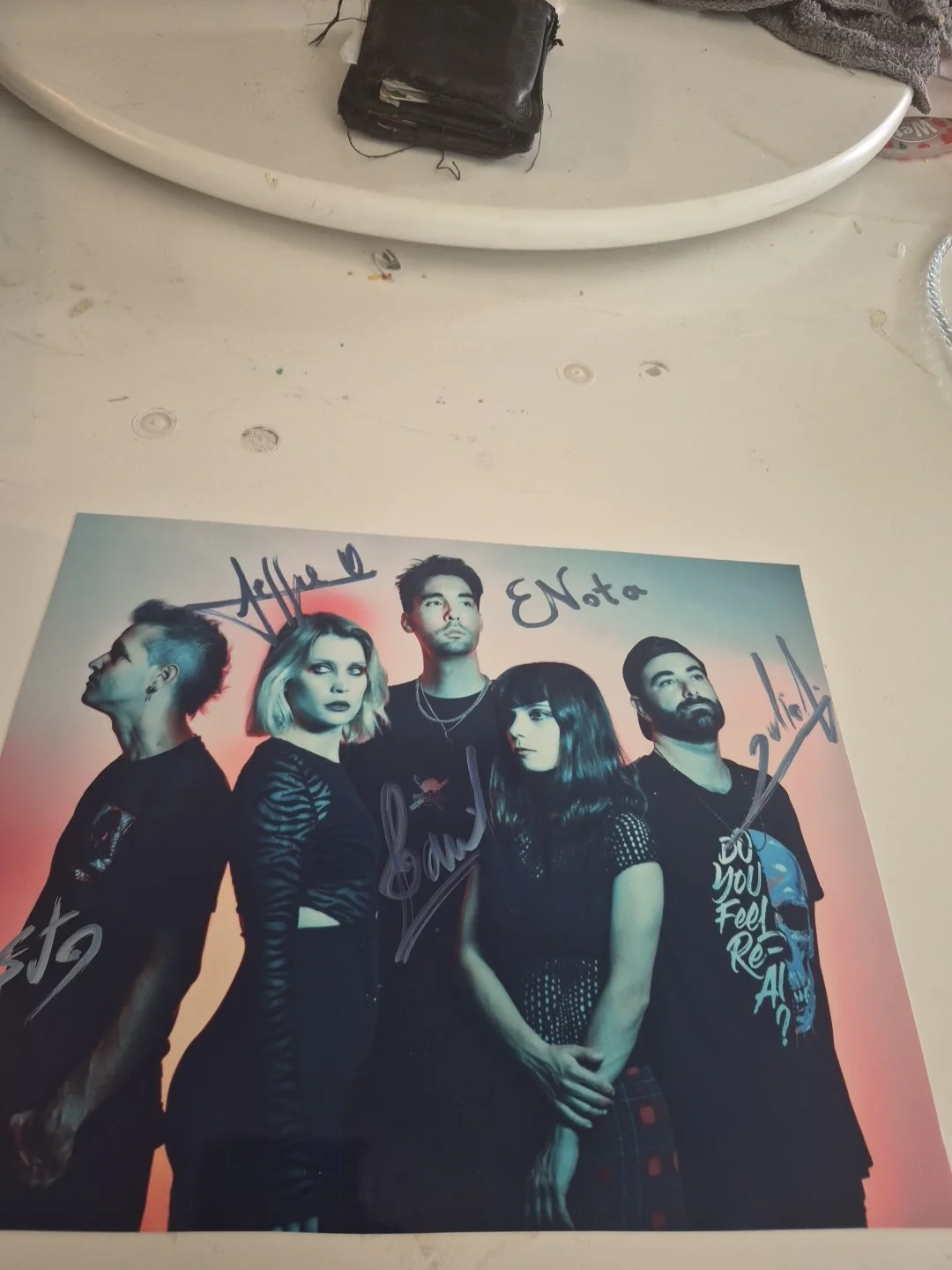 Ankor Rock Metal Band Musicians Signed 8x10 Photo, image 2