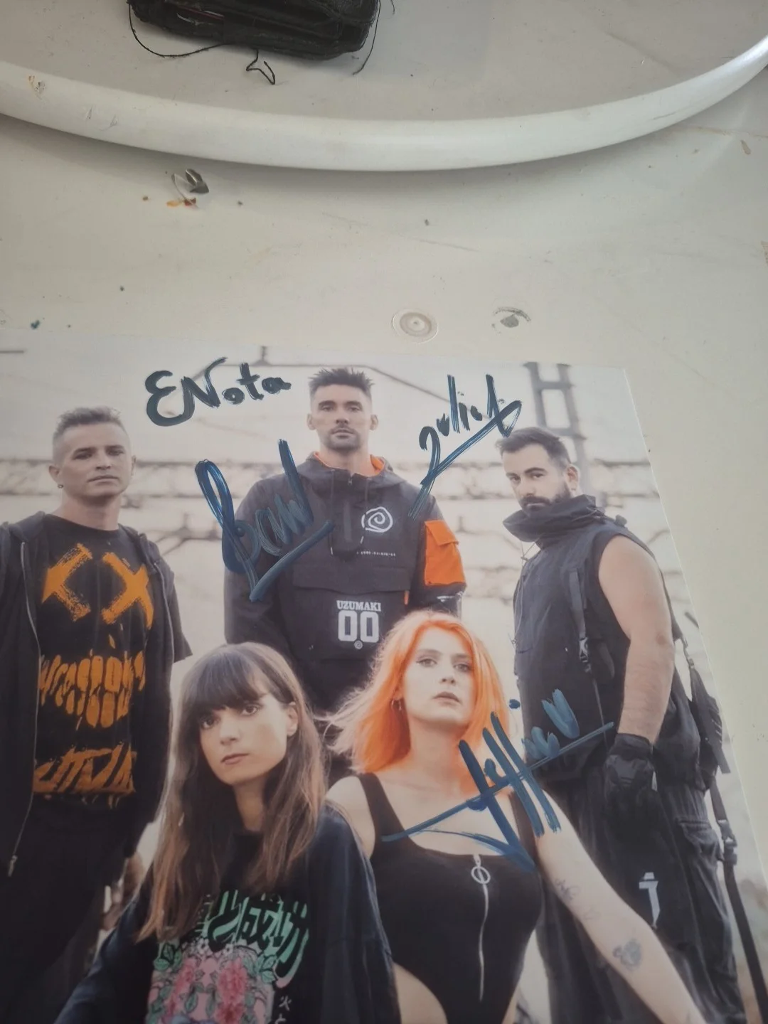 Ankor Rock Metal Band Musicians Signed 8x10 Photo, image 2