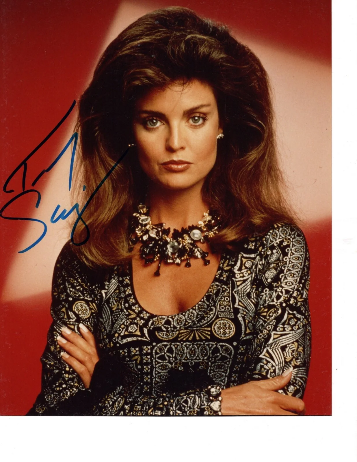 Tracy Scoggins — Tracy Scoggins Autographed Photo Color 8x10 Babylon 5 Highlander COA