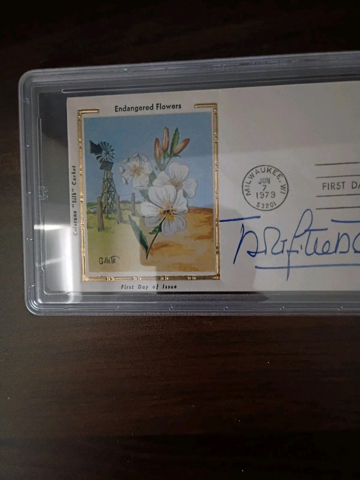 Brigitte Bardot — BRIGITTE BARDOT Autographed Signed FDC..MOVIE LEGEND..(d.2025) PSA/DNA Slabbed, image 2