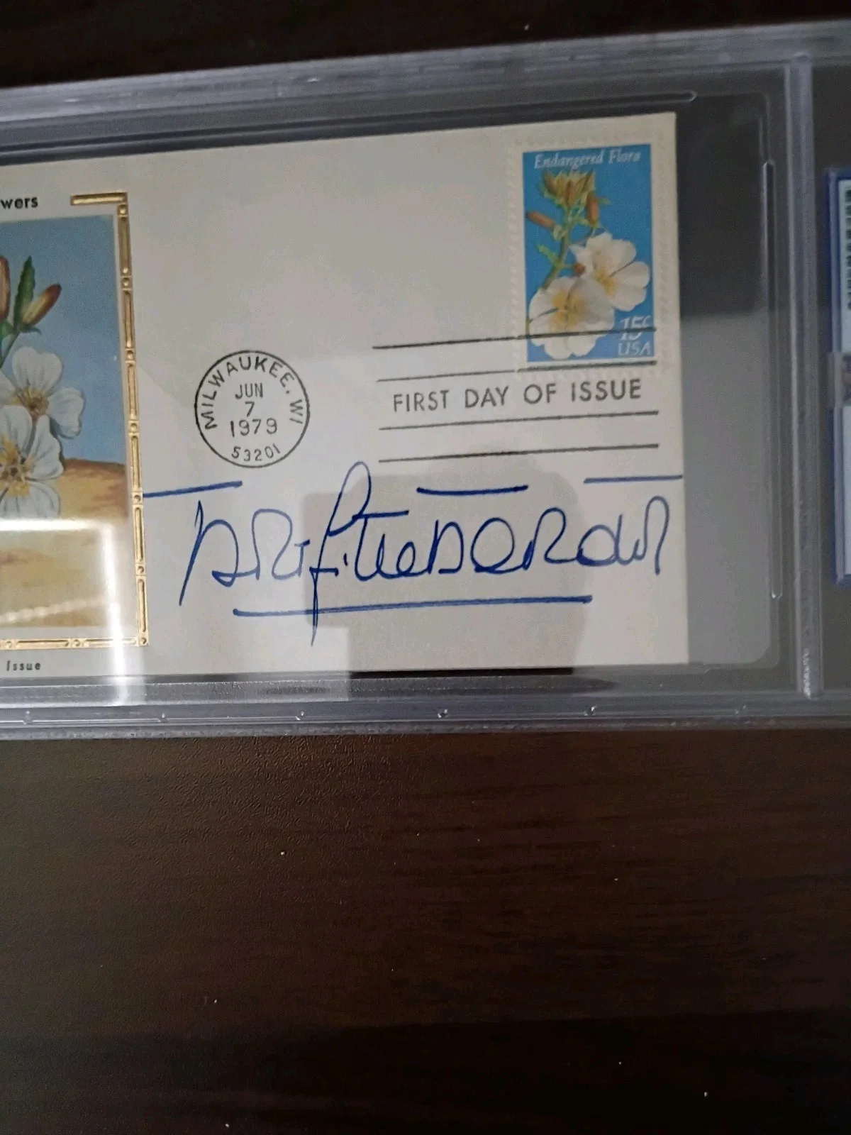 Brigitte Bardot — BRIGITTE BARDOT Autographed Signed FDC..MOVIE LEGEND..(d.2025) PSA/DNA Slabbed, image 3