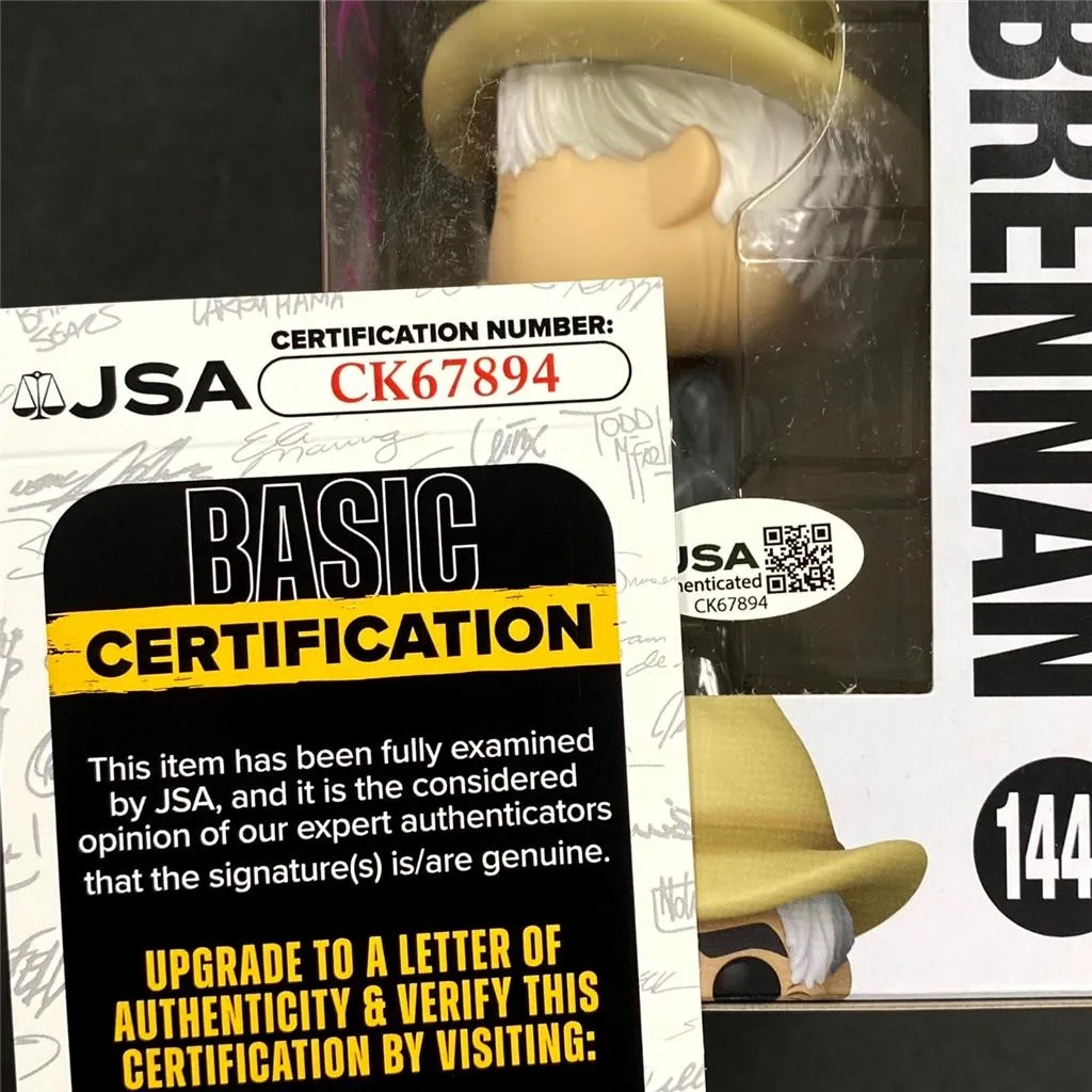 Sam Elliott signed Shea Brennan 1883 Funko Pop! #1447 autograph ~ JSA, изображение 3