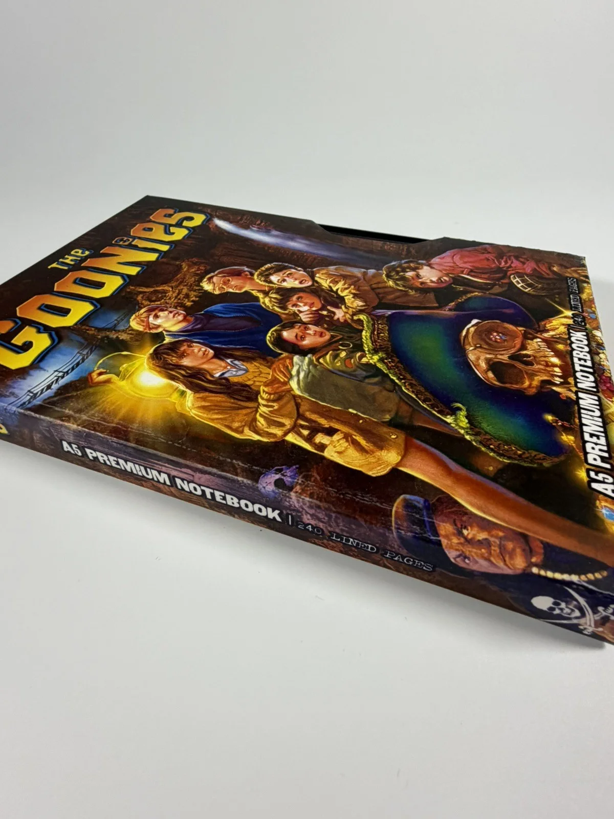 The Goonies A5 NOTEBOOK + Slipcover 240 pages stickers sheet included, изображение 2