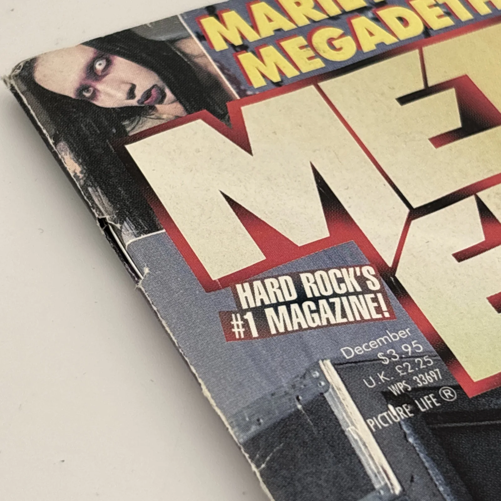 1997 Metal Edge Megadeth Magazine Signed Marty Friedman Autograph Vintage Rare, image 4