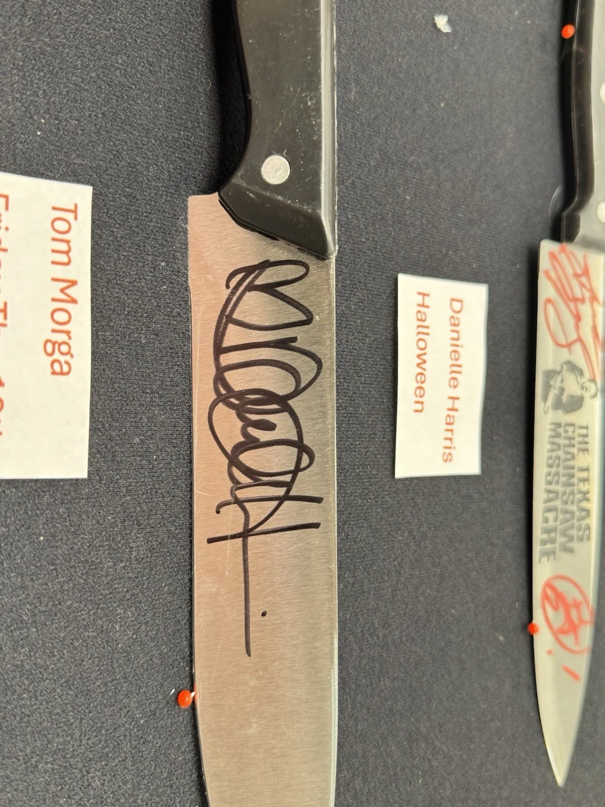JSA Signed Knife Display – Texas Chainsaw Massacre, Halloween & Friday The 13th, image 5