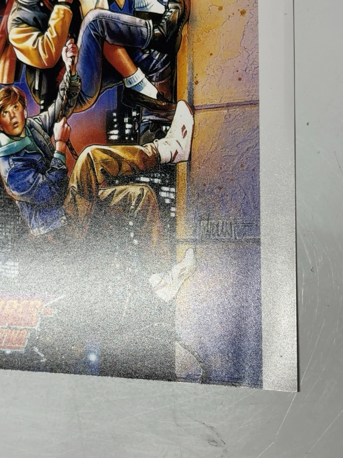 Keith Coogan Adventures In Babysitting 1987 Poster Signed 8 X 10 Brad Anderson, image 3