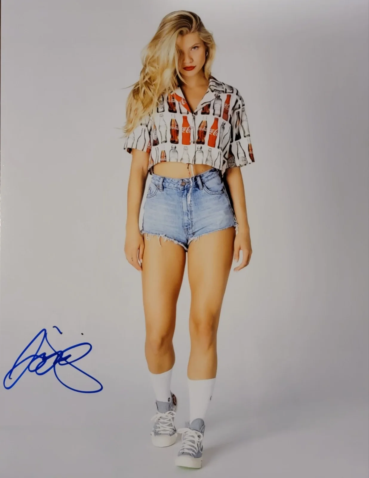 Josie Canseco — JOSIE MARIE CANSECO SIGNED 8.5X11 PHOTO MODEL JOSE CANSECO.