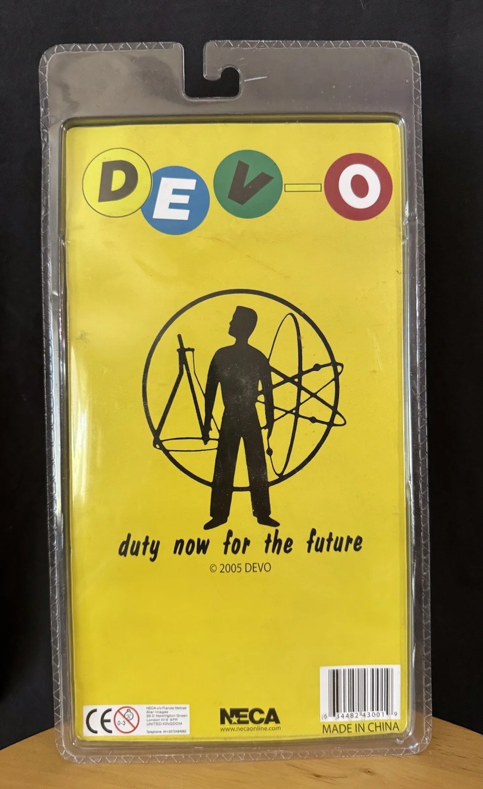DEVO ~ NECA Figure MOC SIGNED X4 Mark Mothersbaugh Jerry Casale Bob 1 Bob 2, image 2