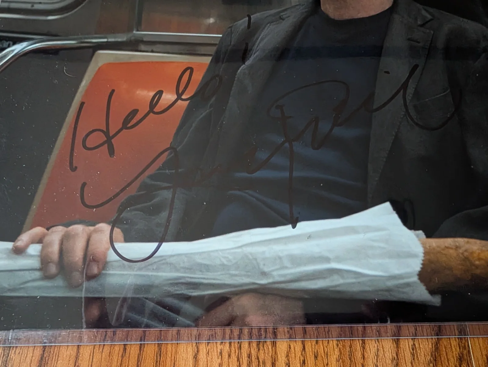 Larry David — LARRY DAVID SEINFELD CO-CREATOR 11X14 Autographed Photo with COA, image 2