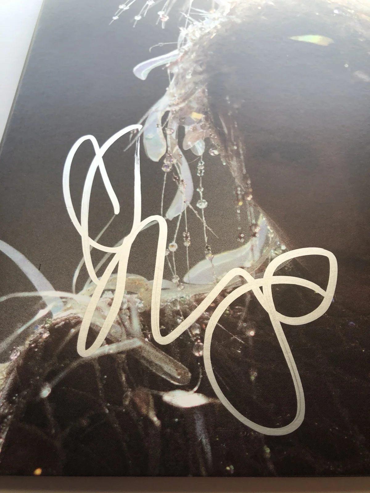 Miley Cyrus Signed Autographed Something Beautiful LP Vinyl Beckett COA, image 3