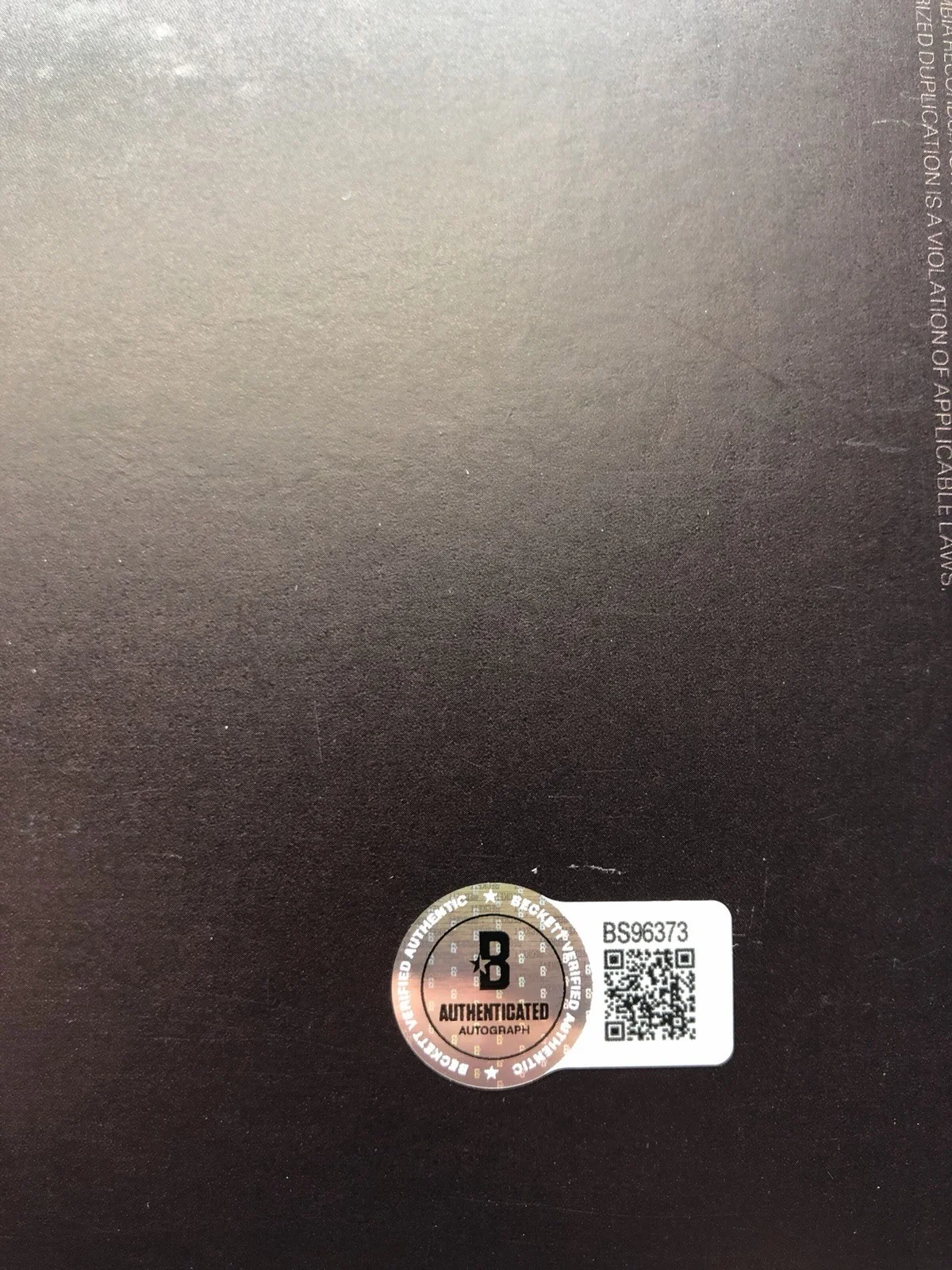 Miley Cyrus Signed Autographed Something Beautiful LP Vinyl Beckett COA, image 5