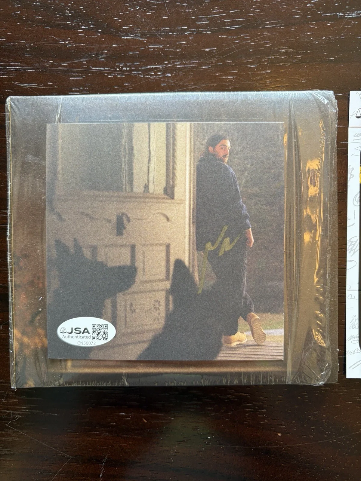 Noah Kahan The Great Divide SIGNED CD Autographed Insert - JSA COA - NEW, image 3