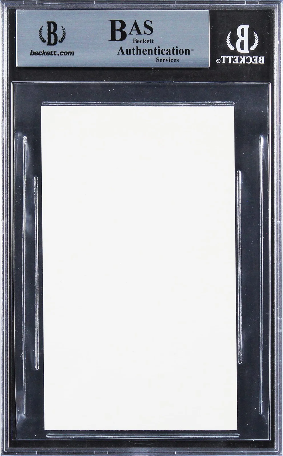 Joni Mitchell — Joni Mitchell Authentic Signed 3x5 Index Card Autographed BAS Slabbed 2, image 5