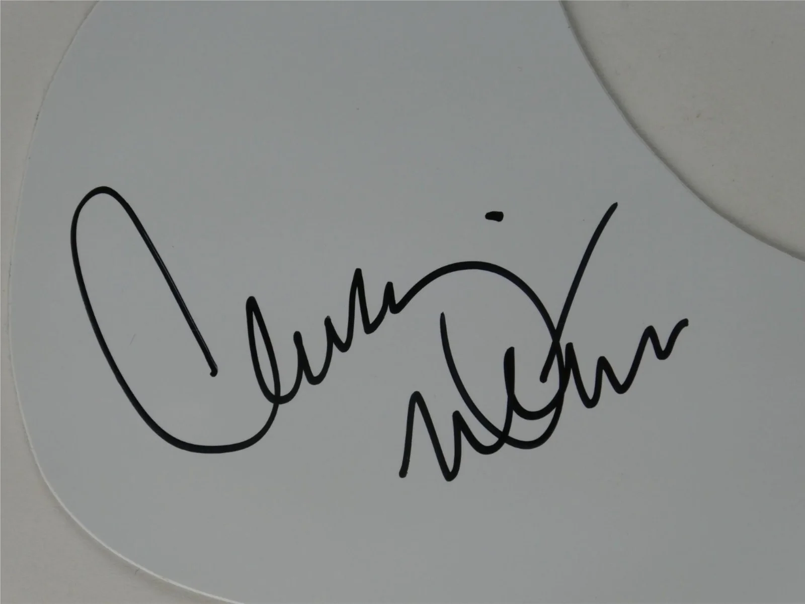 Chely Wright Signed White Guitar Pickguard Autographed, image 2