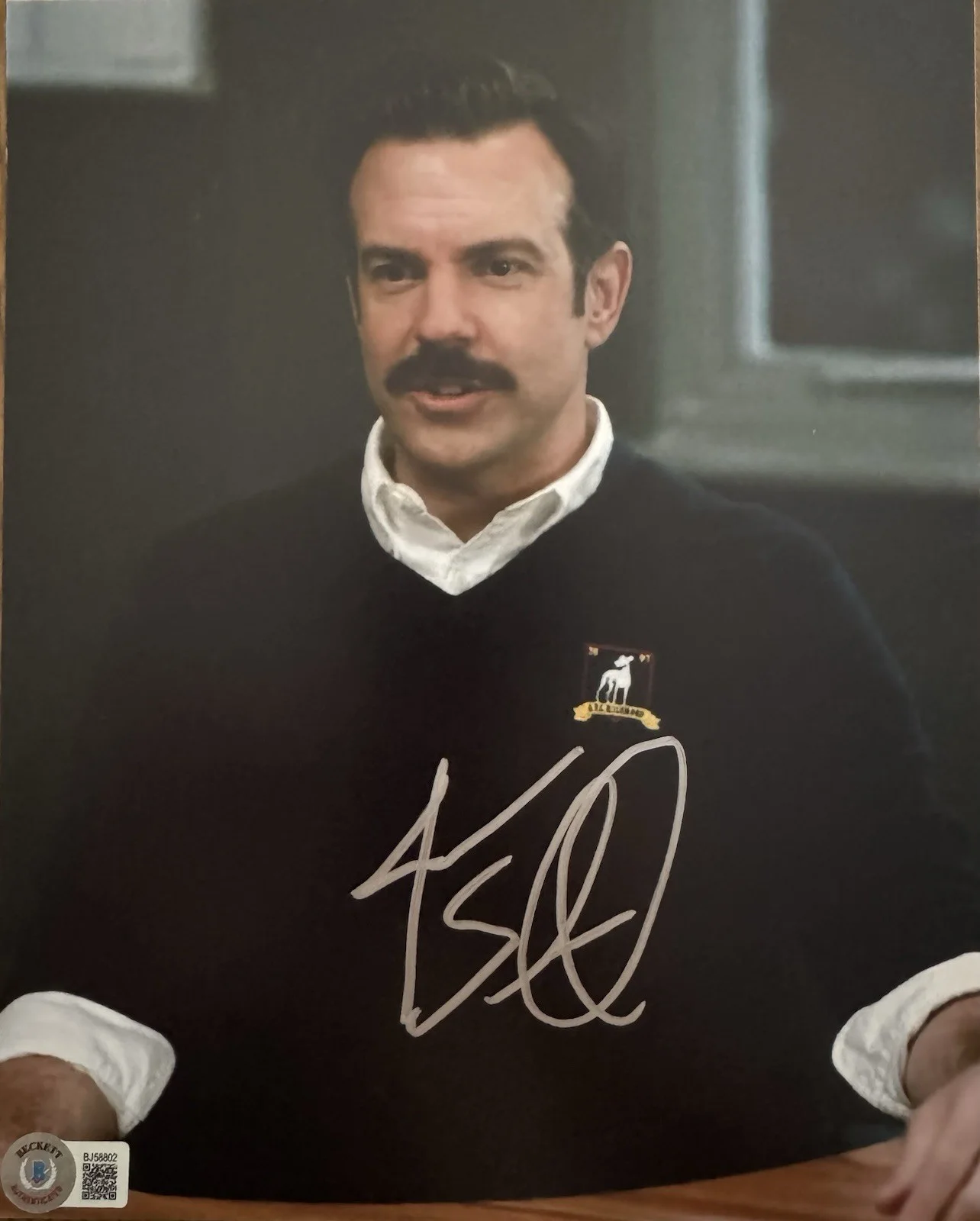 Jason Sudeikis — Ted Lasso Jason Sudeikis signed 8x10 Photo AFC Richmond SNL COA