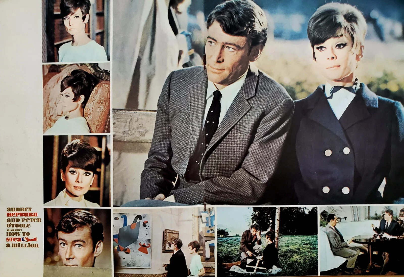 AUDREY HEPBURN - HOW TO STEAL A MILLION - VINTAGE 1966 SOUVENIR BROCHURE JAPAN, изображение 3