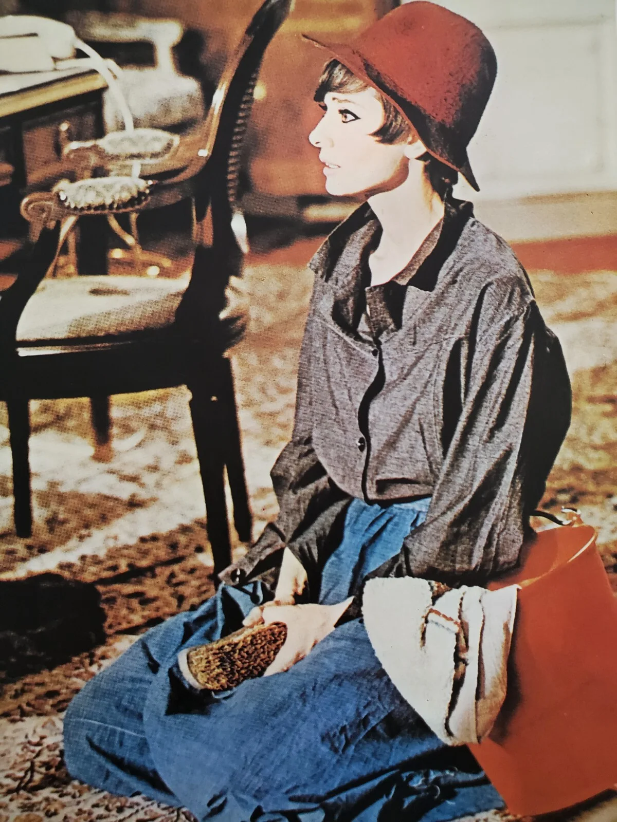 AUDREY HEPBURN - HOW TO STEAL A MILLION - VINTAGE 1966 SOUVENIR BROCHURE JAPAN, изображение 4