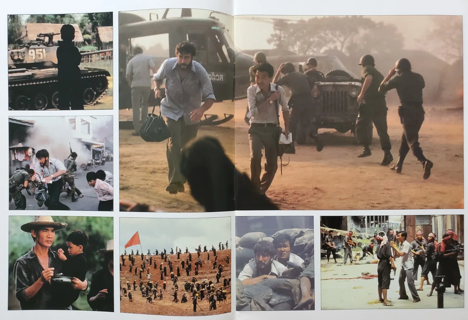 THE KILLING FIELDS - VINTAGE 1984 SOUVENIR BROCHURE - SAM WATERSTON - JAPAN, изображение 5