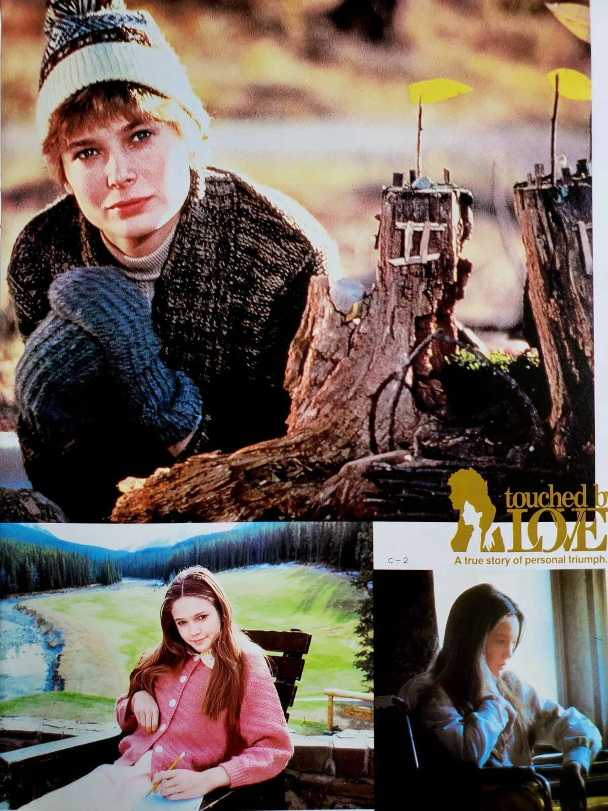 TOUCHED BY LOVE - VINTAGE ORIGINAL 1980 SOUVENIR BROCHURE - DIANE LANE - JAPAN, изображение 2