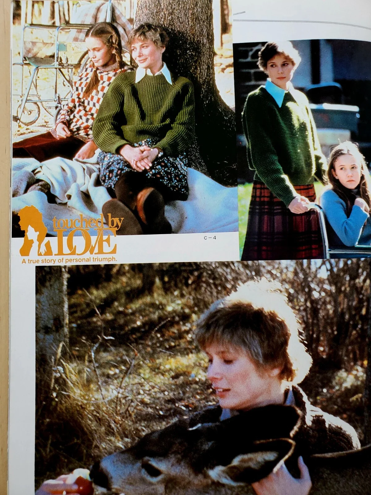 TOUCHED BY LOVE - VINTAGE ORIGINAL 1980 SOUVENIR BROCHURE - DIANE LANE - JAPAN, изображение 3