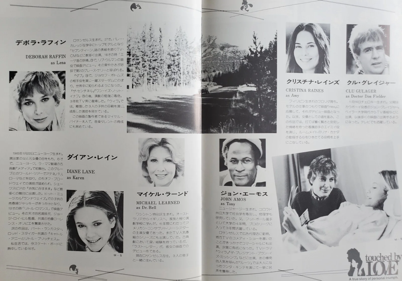 TOUCHED BY LOVE - VINTAGE ORIGINAL 1980 SOUVENIR BROCHURE - DIANE LANE - JAPAN, изображение 5