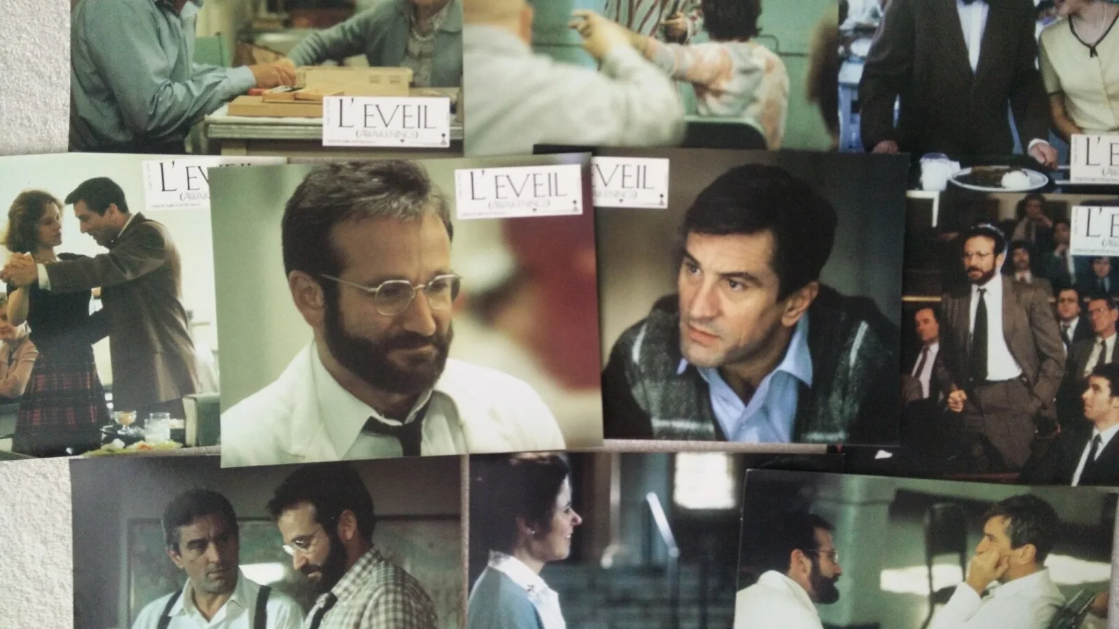 ROBIN WILLIAMS, ROBERT DE NIRO AWAKENINGS, SET OF 10 ORIGINAL FRENCH LOBBY CARDS, изображение 2