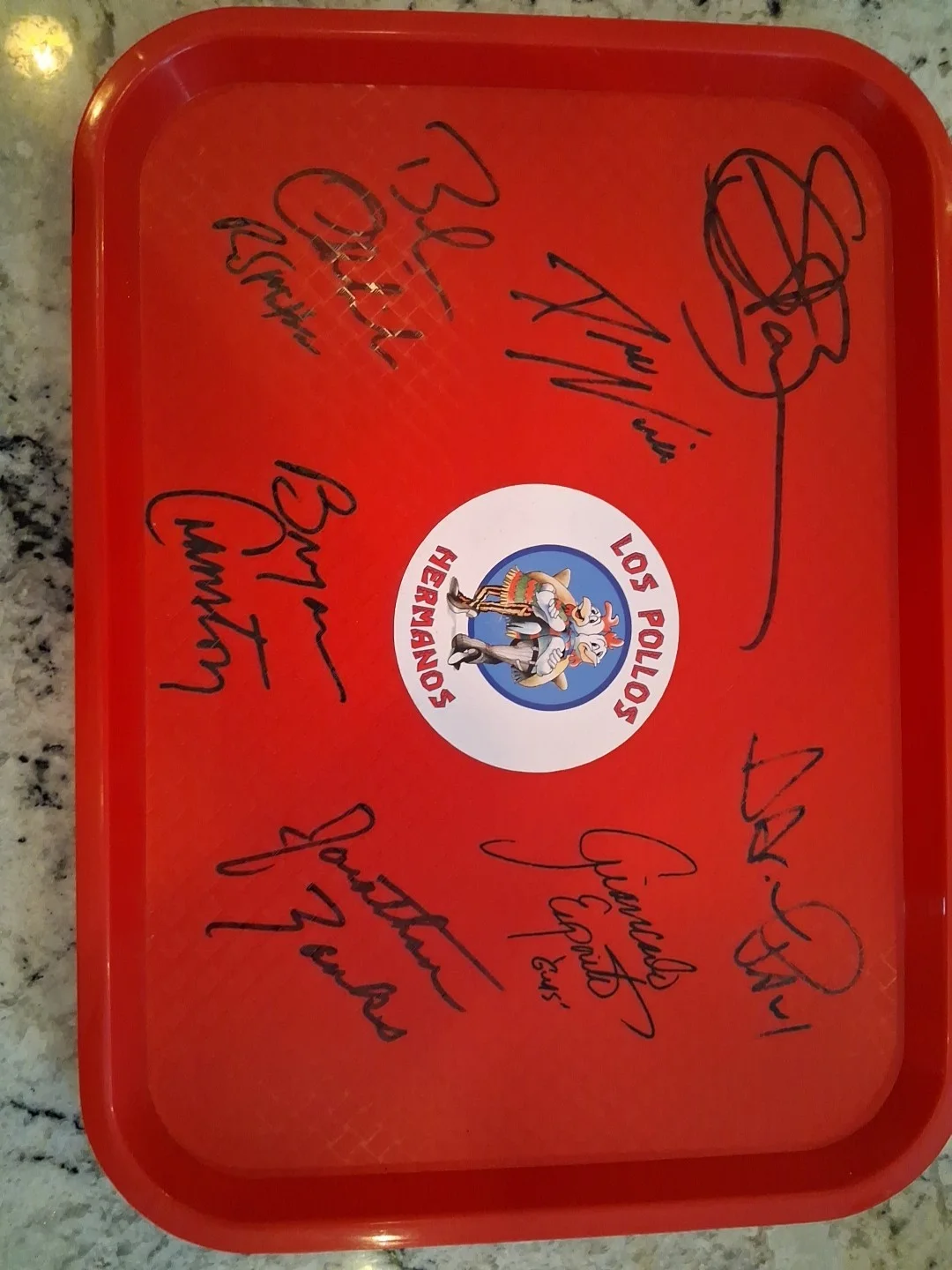Bryan Cranston, Giancarlo Esposito — Bryan Cranston , Giancarlo Esposito And 5 Other Signatures All Authenticated..., изображение 2