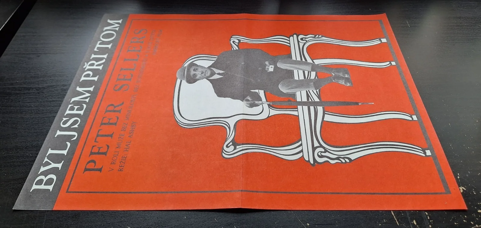 BEING THERE, PETER SELLERS 2 x ORIGINAL A3 & A4 CZECH MOVIE POSTER, ALEXEJ JAROS, изображение 3