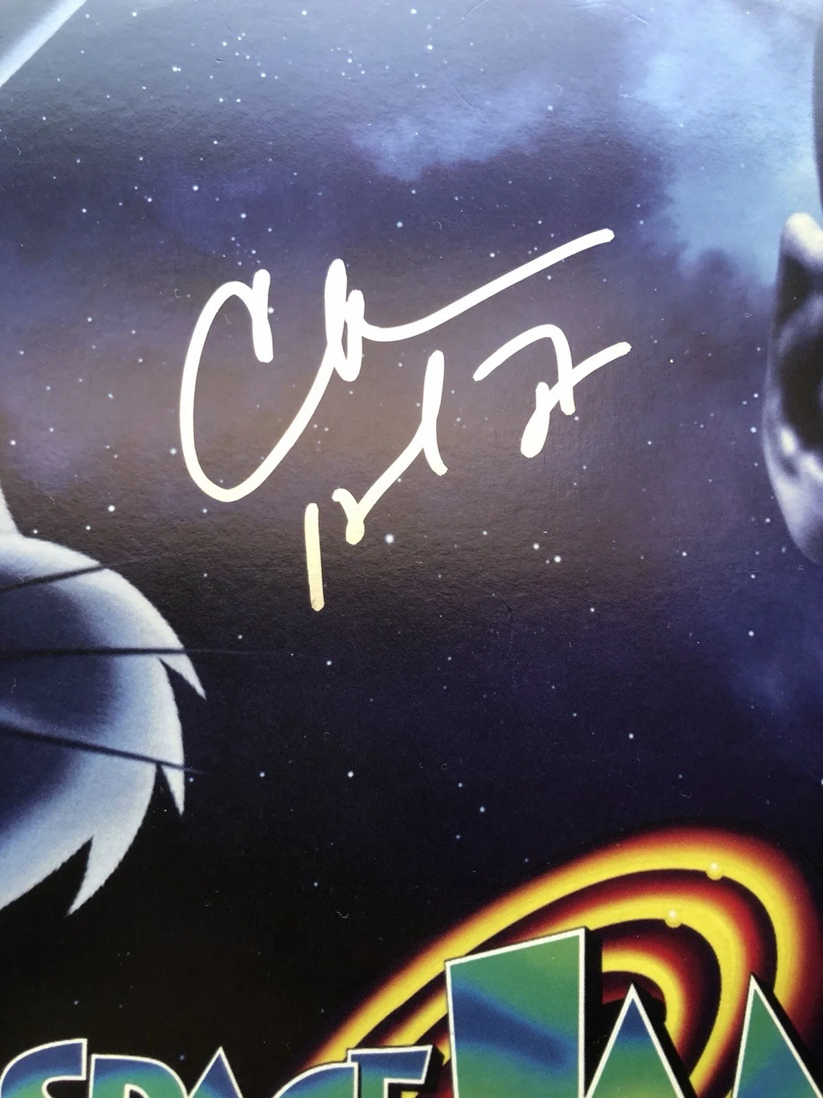 Charles Barkley Signed Autographed Space Jam Movie Sound Track Vinyl JSA COA, изображение 3