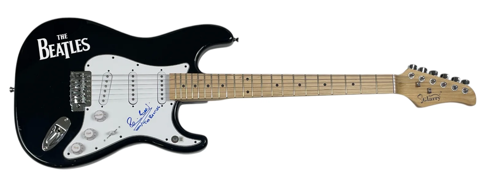 Pete Best The Beatles Signed Autograph Electric Guitar 1st Drummer Beckett COA, image 5