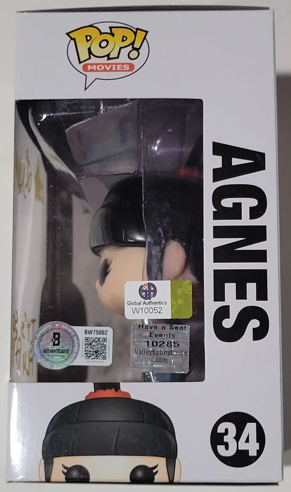 Elsie Fisher — ELSIE FISHER Signed Funko Pop AGNES 34 Despicable Me 2 Figure w/ Inscription BAS, изображение 3
