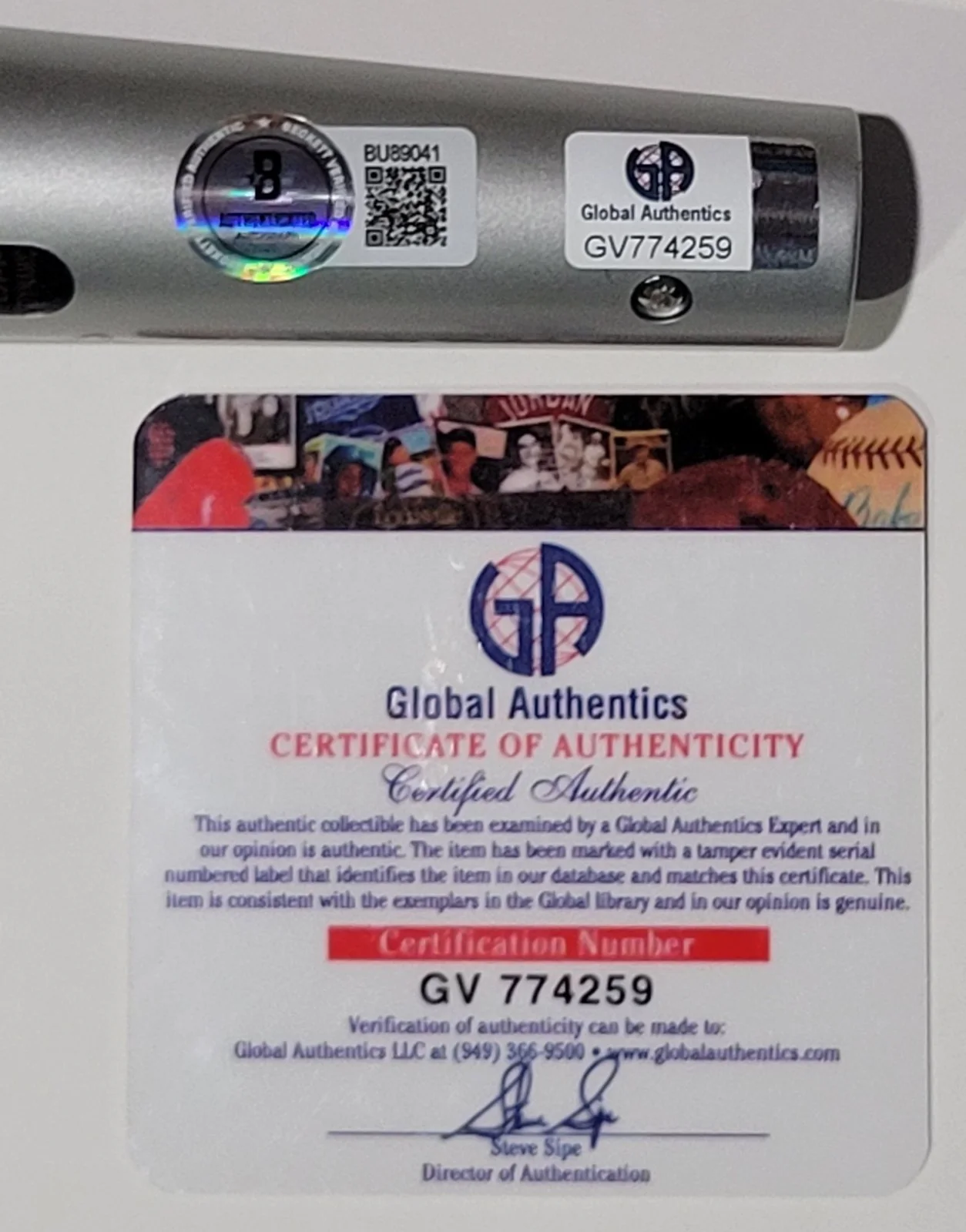 IGGY AZALEA Signed Silver Pyle Microphone The New Classic Work Fancy GA & BAS, image 4