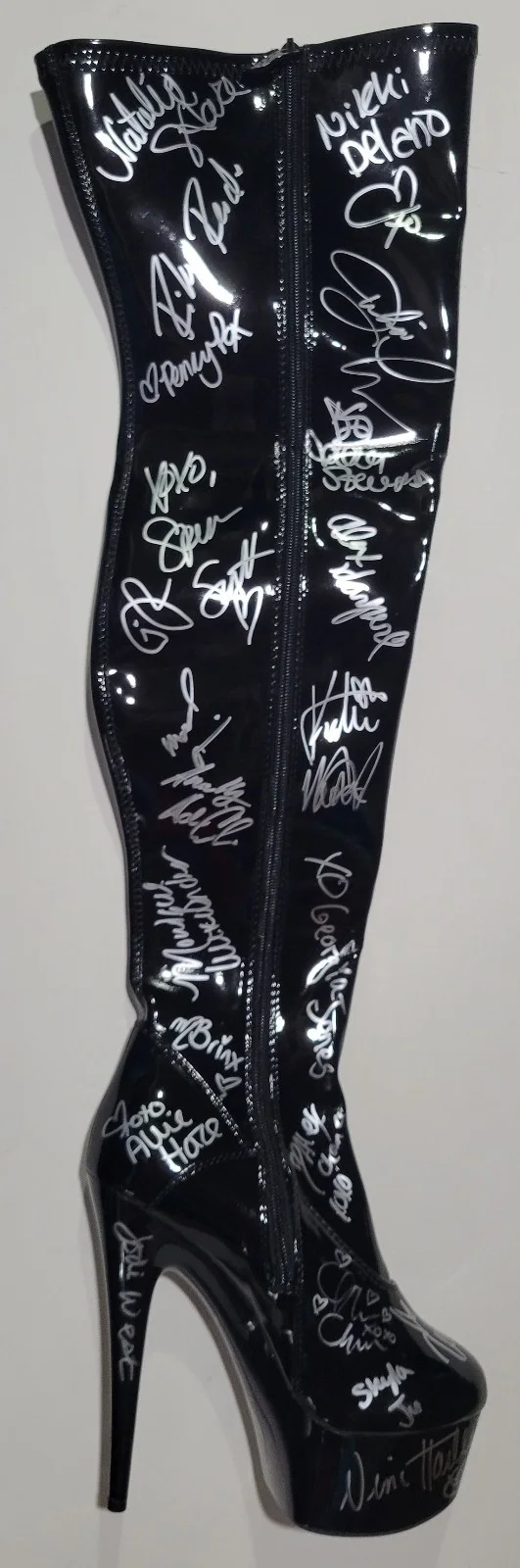 Katie Morgan — PORN STAR Signed Stripper Boot RILEY REID Adriana Chechik JESSICA JAYMES +41 COA, изображение 2