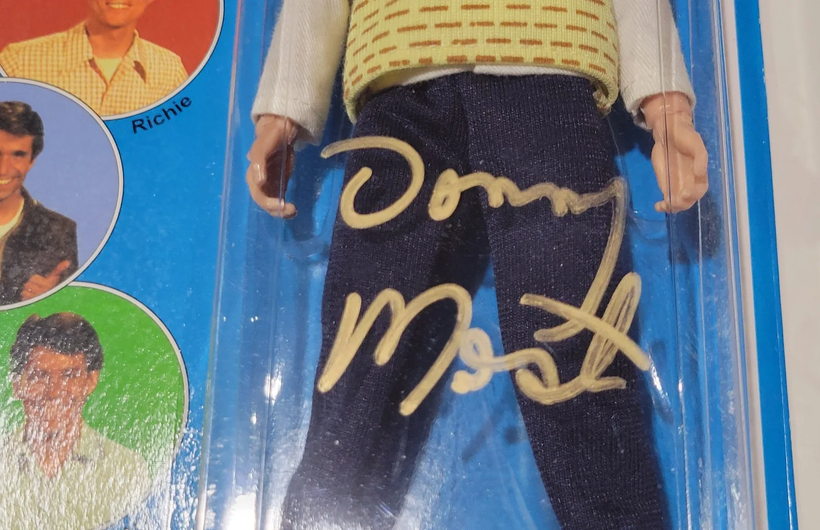 Donny Most — DONNY MOST Signed Classic TV Toys Ralph Malph Happy Days Action Figure BAS, image 2