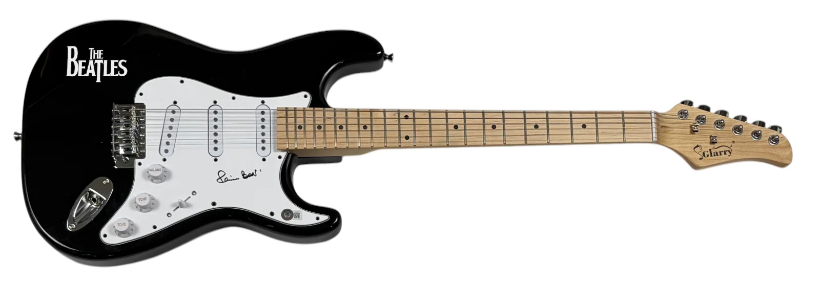 Pete Best The Beatles Signed Autograph Electric Guitar Original Band Drummer BAS, изображение 2