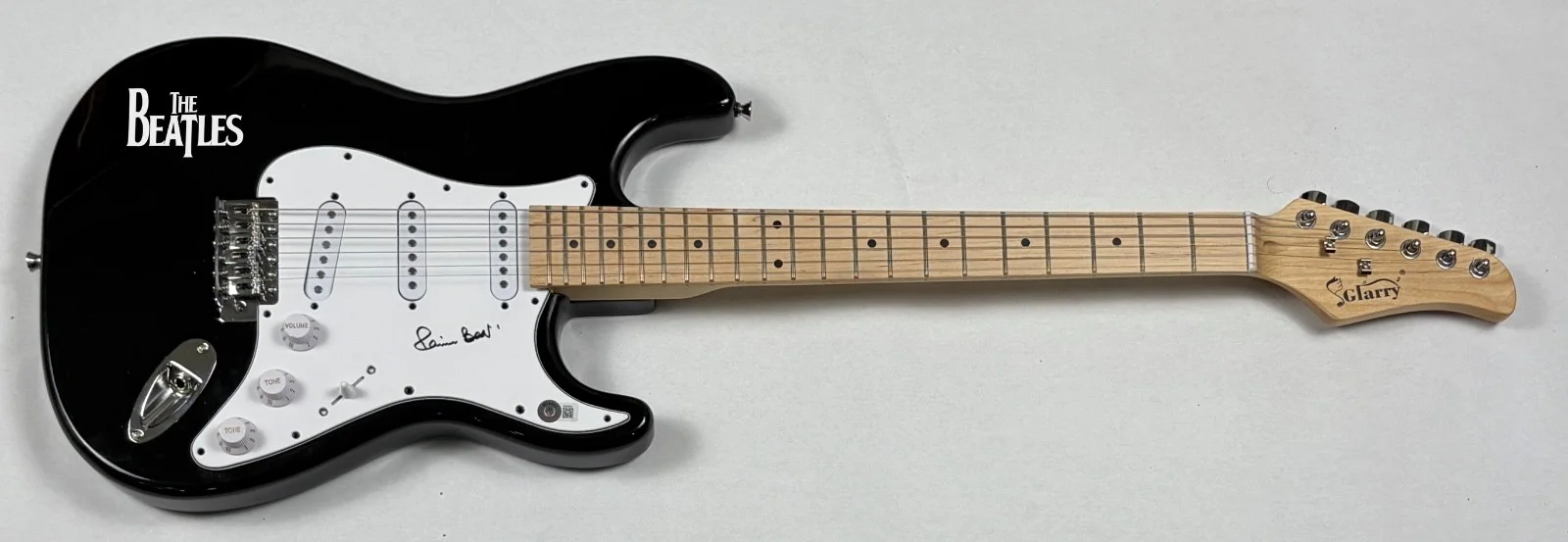 Pete Best The Beatles Signed Autograph Electric Guitar Original Band Drummer BAS, изображение 3