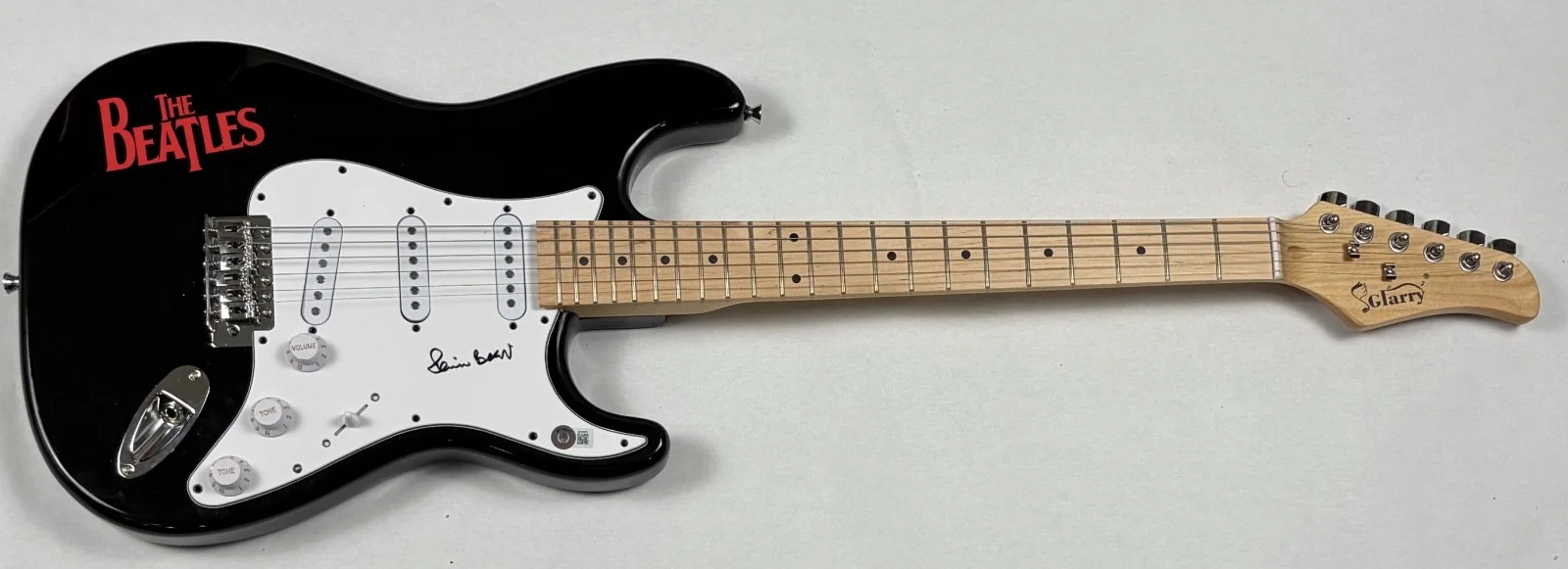 Pete Best The Beatles Signed Autograph Electric Guitar Fifth Beatle Beckett COA, image 3