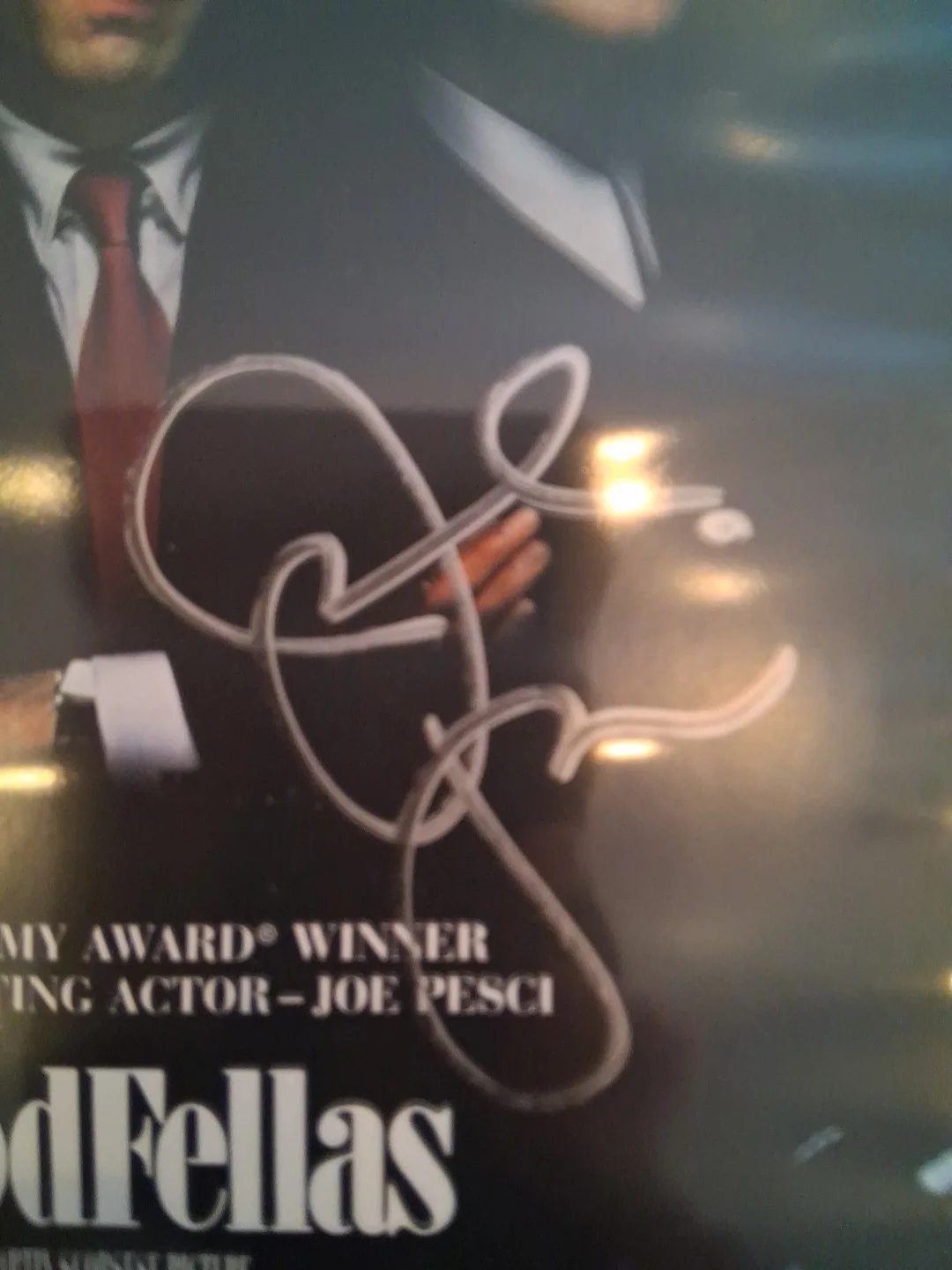 Joe Pesci last signing w/exact proof 1 of 1 — Joe Pesci Signed & Verified W/Exact Proof 1 Of 1, изображение 3