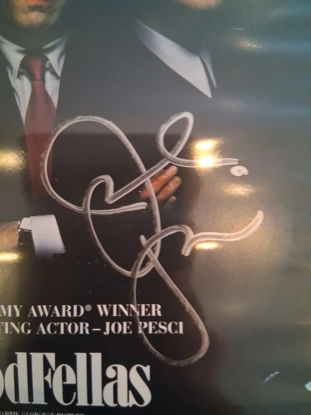 Joe Pesci last signing w/exact proof 1 of 1 — Joe Pesci Signed & Verified W/Exact Proof 1 Of 1, изображение 4