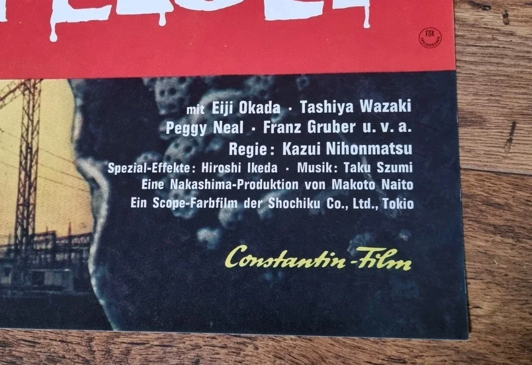 Guila - Frankensteins Teufelsei | Movie Poster A1 | 1972 | Godzilla, image 2