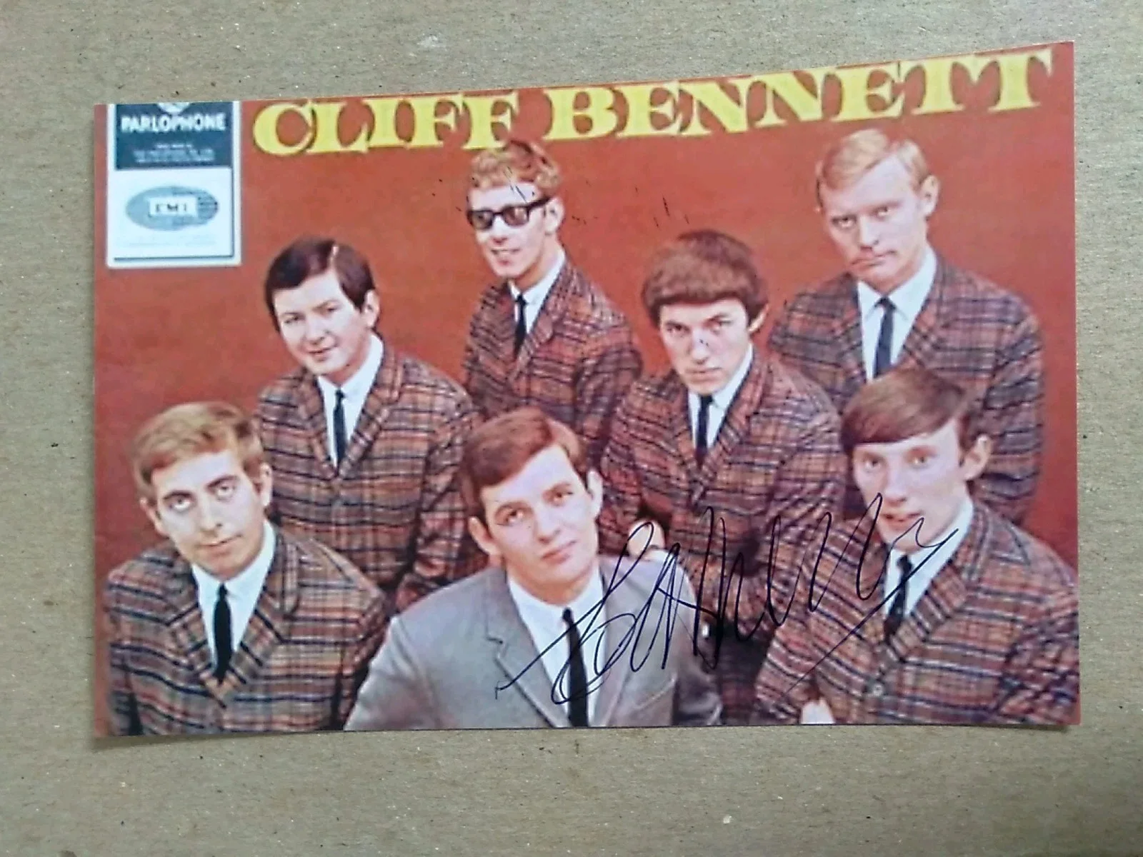 Cliff Bennett British Singer Autographed 6x4 Photo, image 2