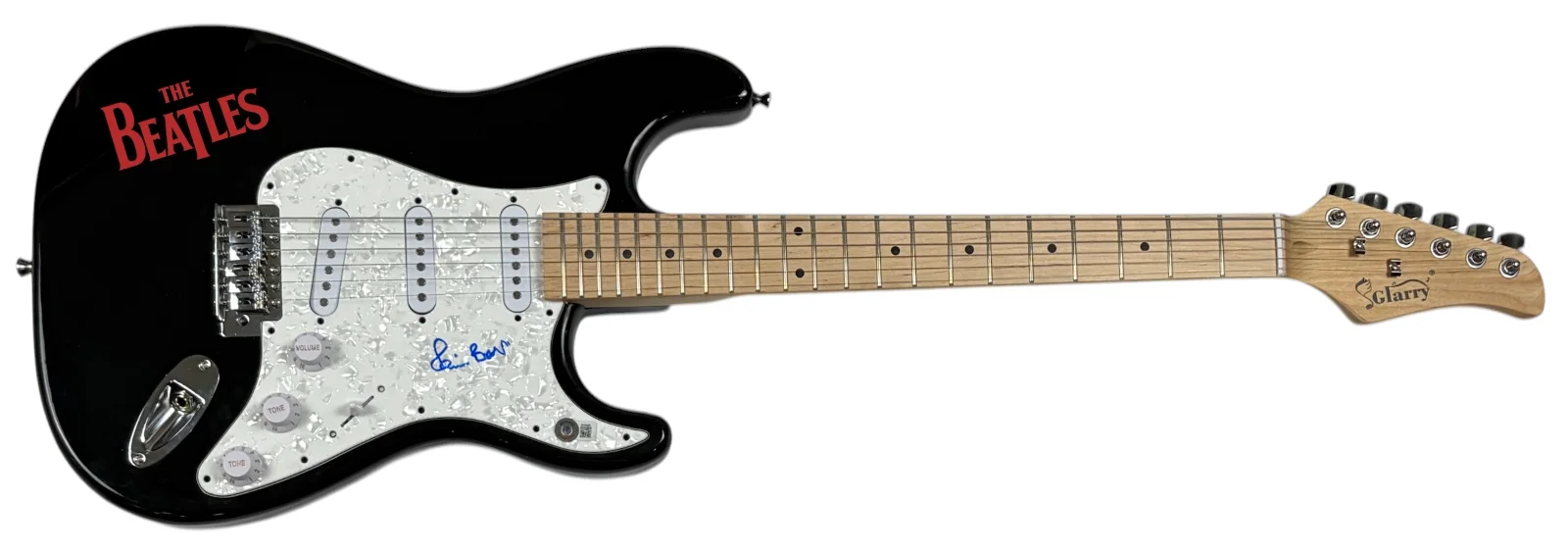 Pete Best The Beatles Signed Autograph Electric Guitar Fifth Beatle Beckett COA, изображение 2
