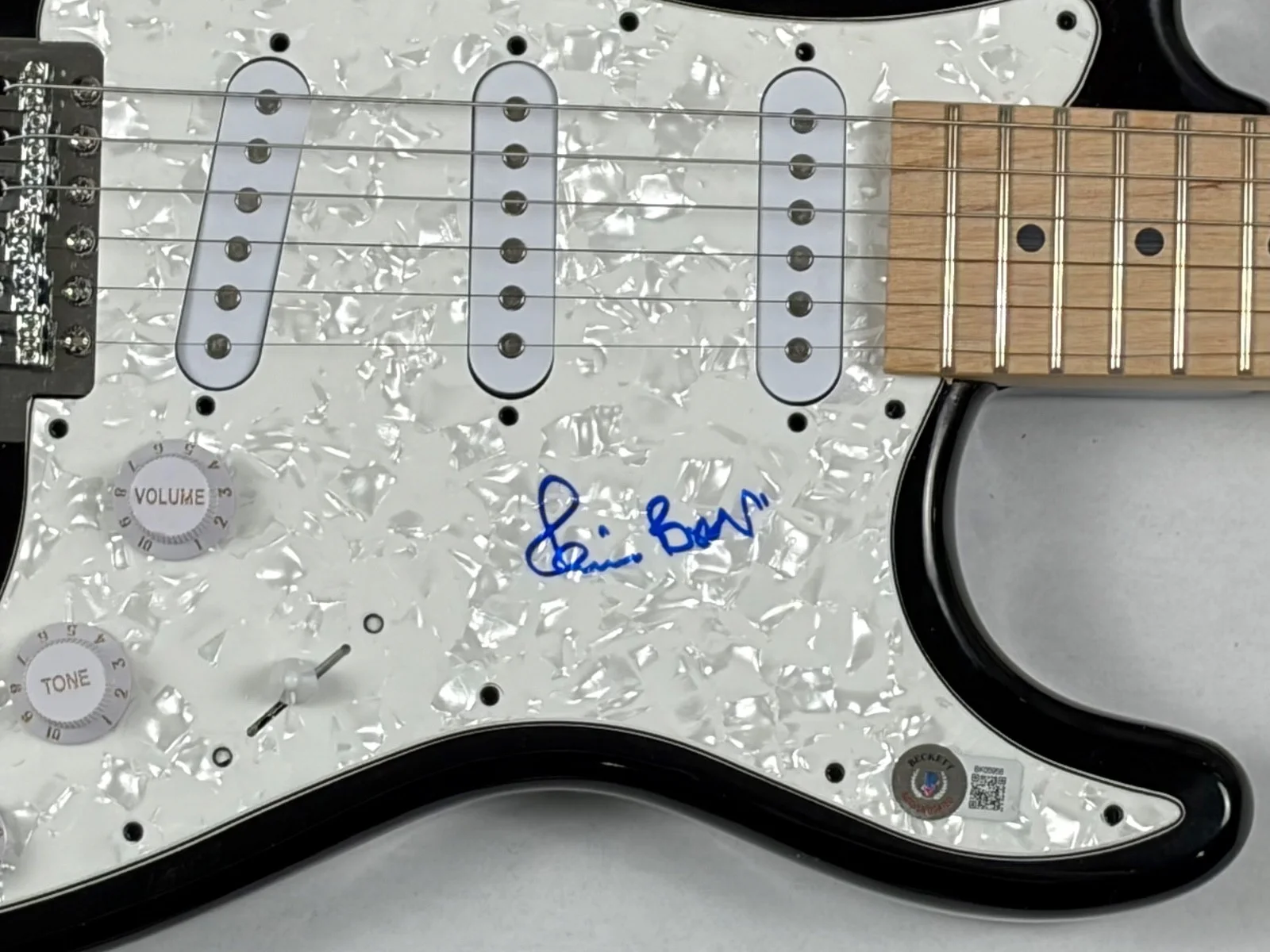 Pete Best The Beatles Signed Autograph Electric Guitar Fifth Beatle Beckett COA, изображение 5