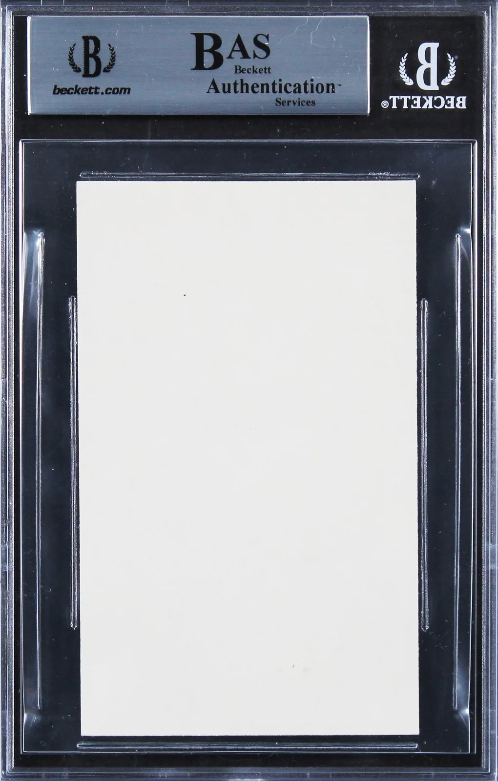 Gregory Peck — Gregory Peck To Kill a Mockingbird Authentic Signed 3x5 Index Card BAS Slabbed, image 2