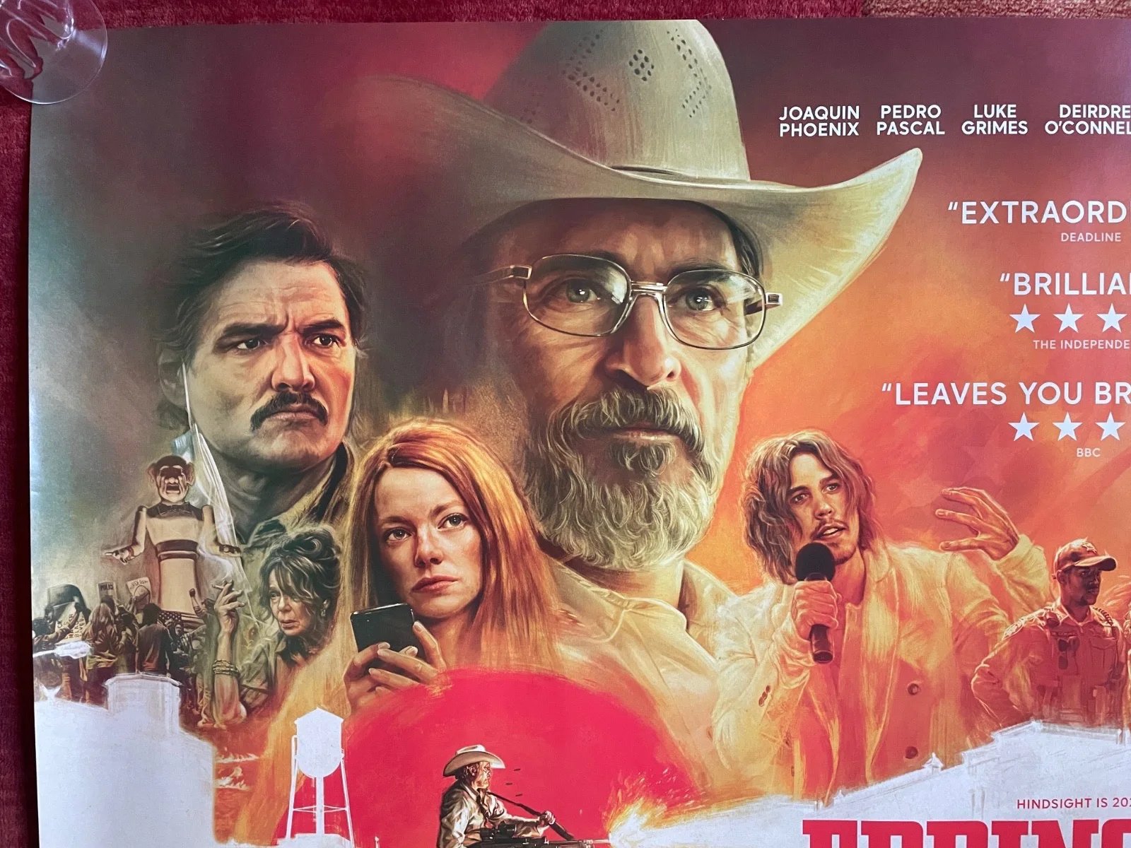 EDDINGTON (2025) Original UK Quad Movie Poster Pedro Pascal Emma Stone, image 2